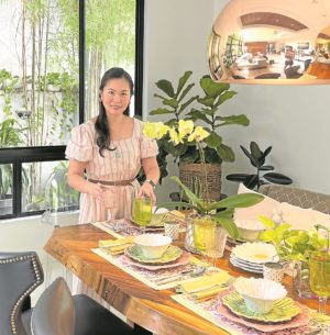 Finding solace in loud, colorful tablescapes