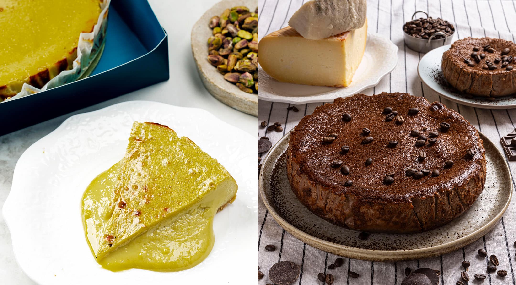 In the hands of talented chefs, call these creations cheesecake couture